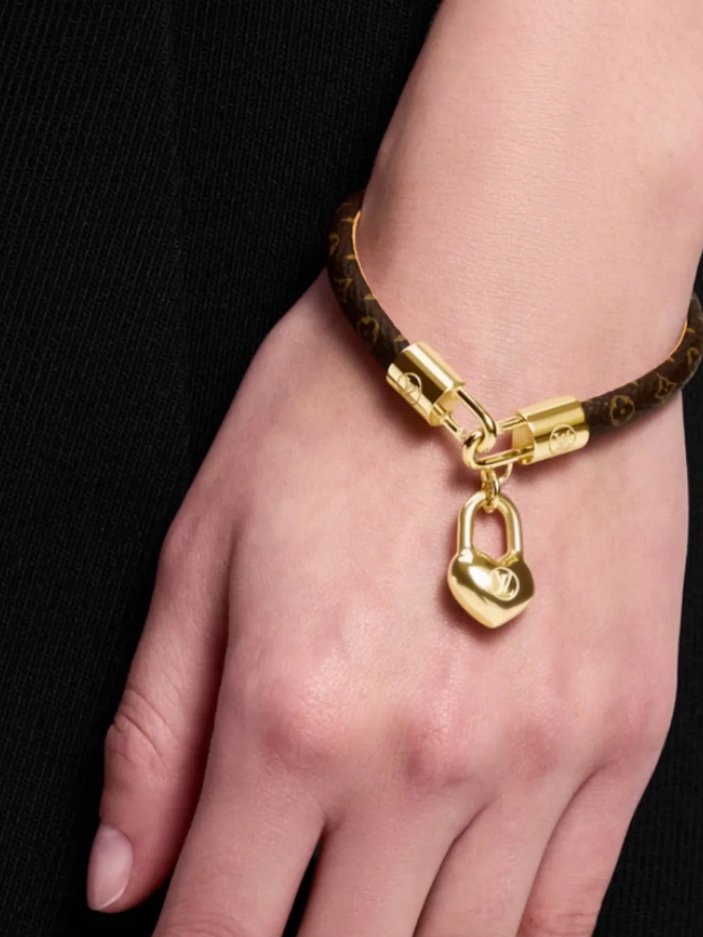 Louis Vuitton Crazy in Lock Charm Bracelet